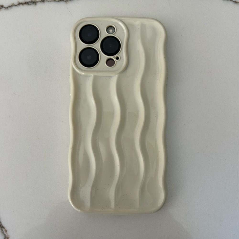 Caseative for iPhone 14 Pro Max Case Water Ripple Pattern